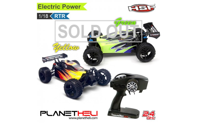 HSP RC Buggy 4wd FULL Propo 1:18 Scale EP RTR Ready To Run 2.4Ghz RC